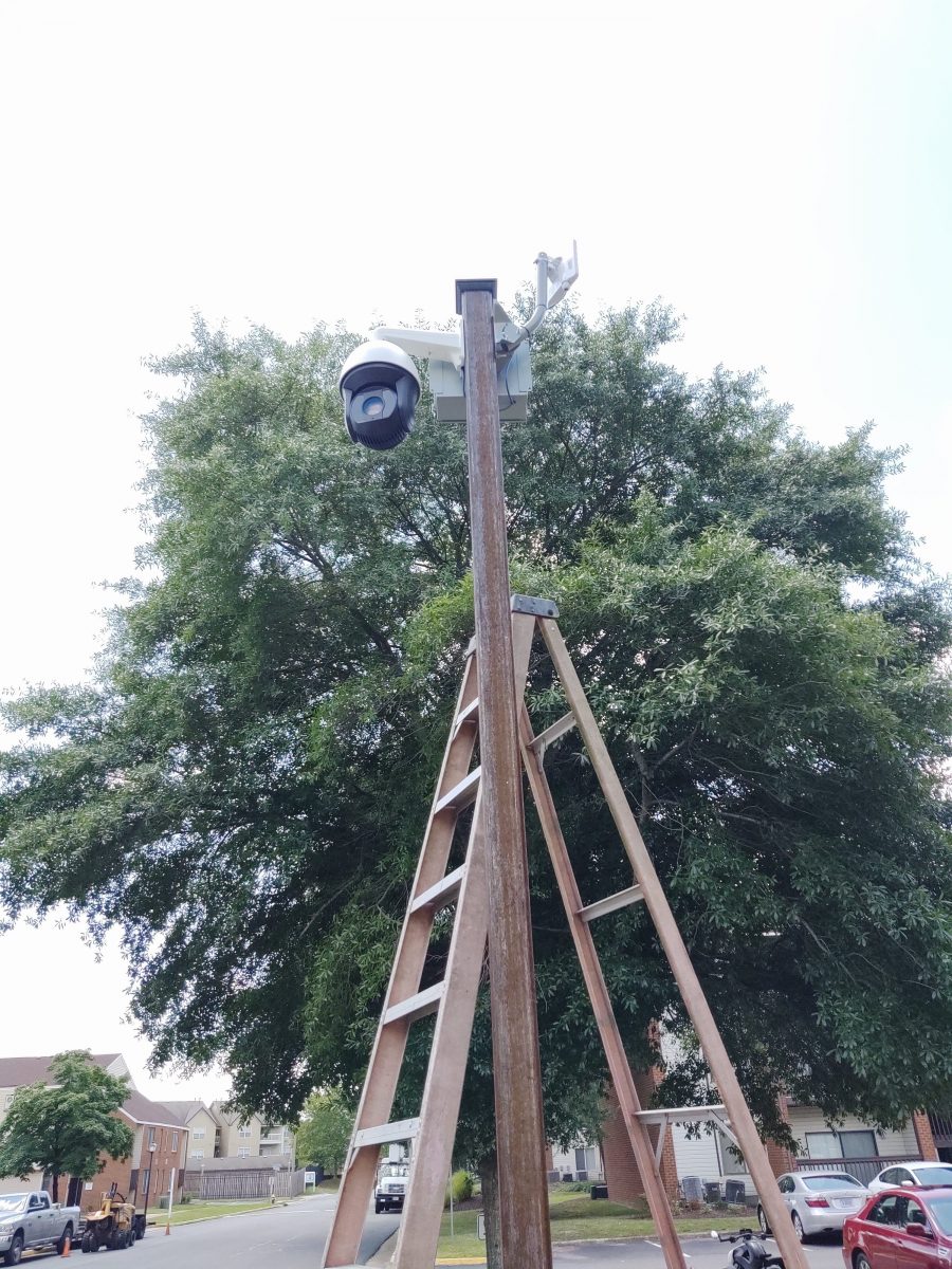 Installing a wireless PTZ camera | Hampton, VA